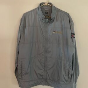 Cutter and Buck DryTec full zip Jacket w/ tour logo on sleeve- size XXL
